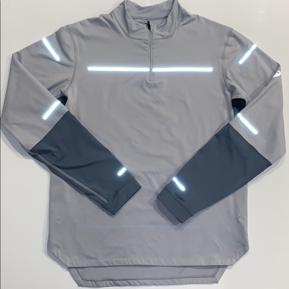 Men’s ASICS lite show half zip up sweater - Picture 2 of 7